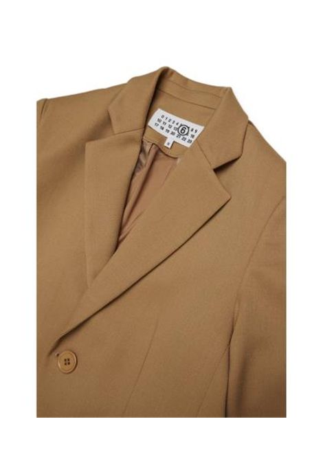 Giacca con logo MM6 KIDS MAISON MARGIELA | M61076 MM03DM6714
